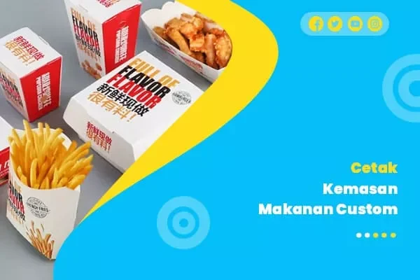 Cetak kemasan makanan