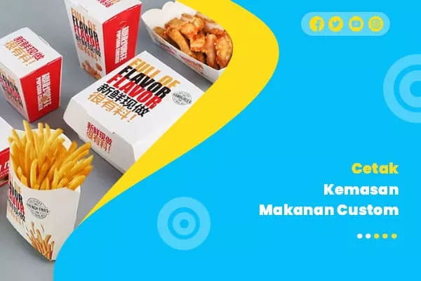 Cetak kemasan makanan