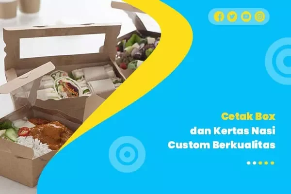cetak box kertas nasi